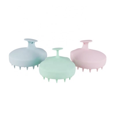 silicone scalp massage brush, hair shampoo brushes