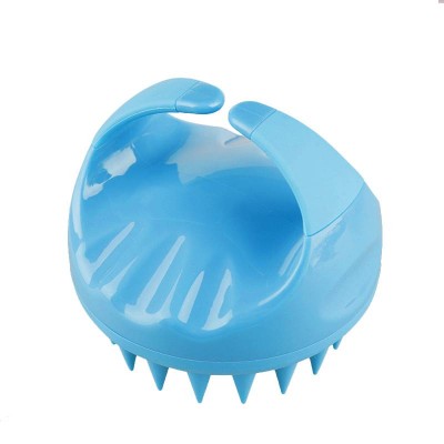 New Soft Hair Shampoo Brush Silicone Comb Scalp Massager